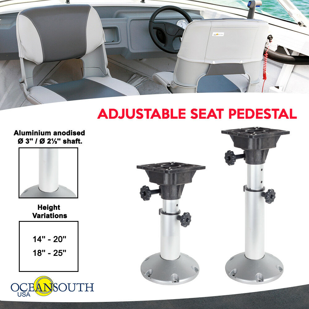 Adjustable Boat Seat Pedestal