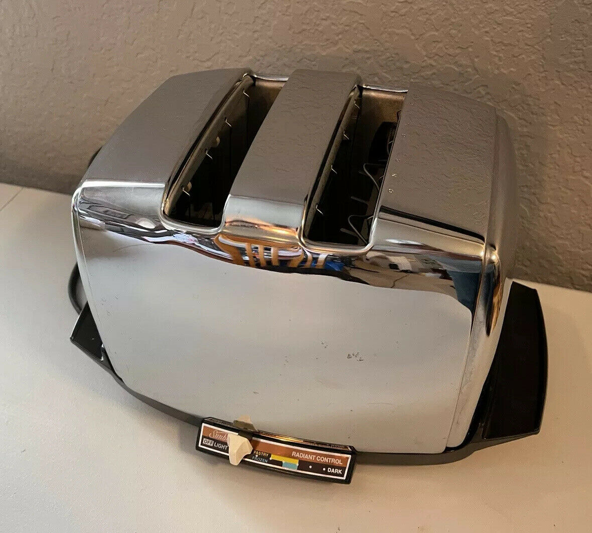 Vintage Sunbeam Toaster 20-3 Ag Radiant Control Automatic Drop