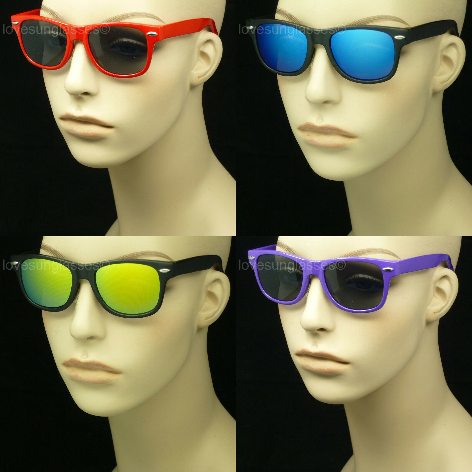 Sunglasses Kids Small Children Face Frame New 100% Uv Protection Retro