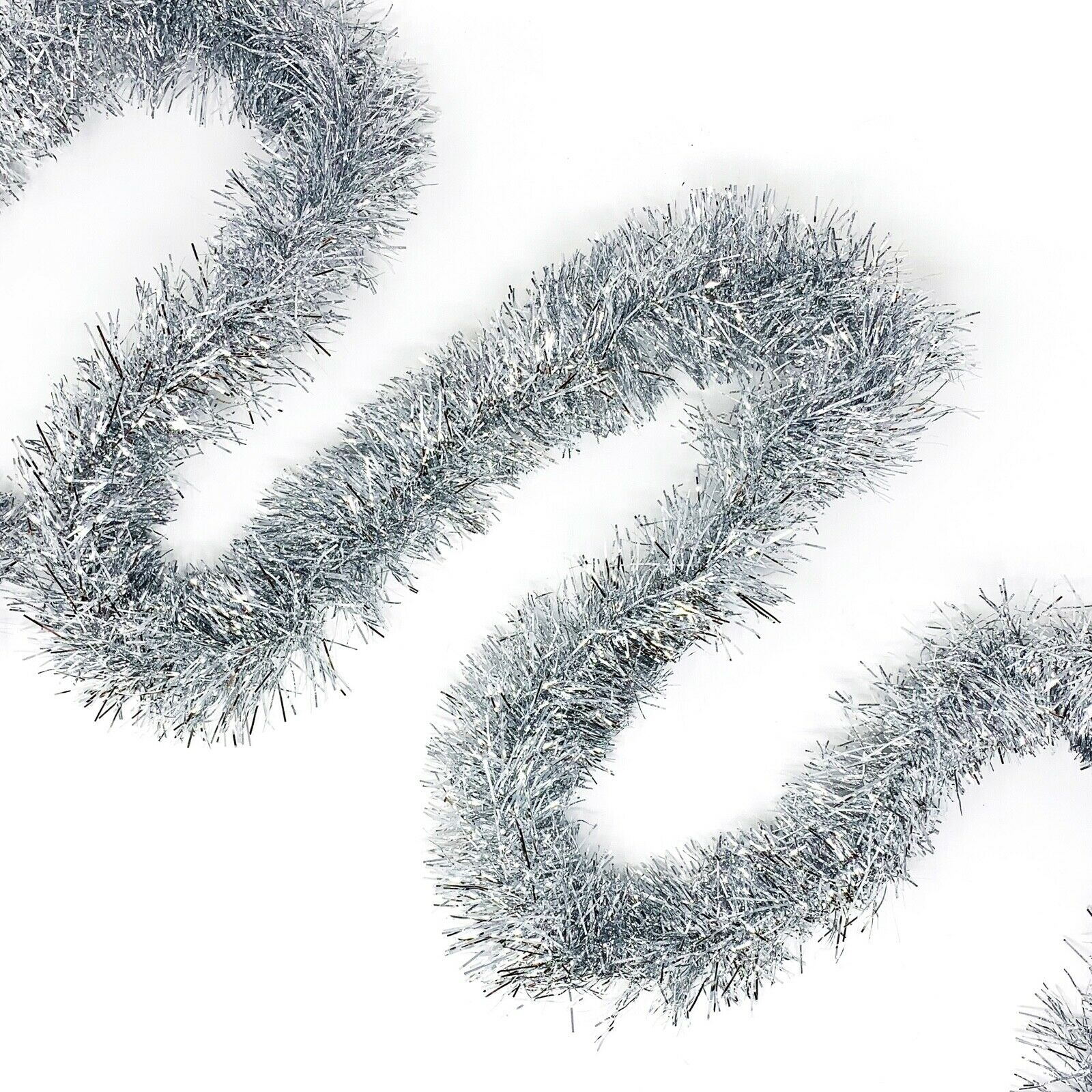 Allgala 50 Feet Christmas Foil Tinsel Garland Decoration For Holiday