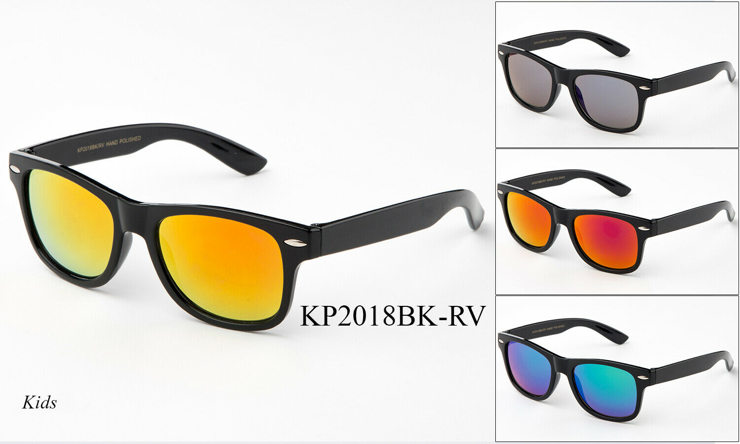 Kids Sunglasses Boys Girls Mirrored Classic Retro Eyewear Lead Free Uv 100%