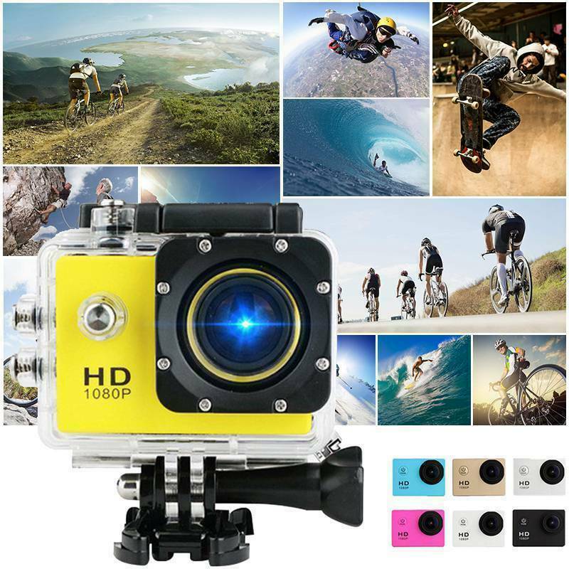 Hd 1080p Action/sport/waterproof/go Pro Wifi Camera Recorder Helmet Remote Kits