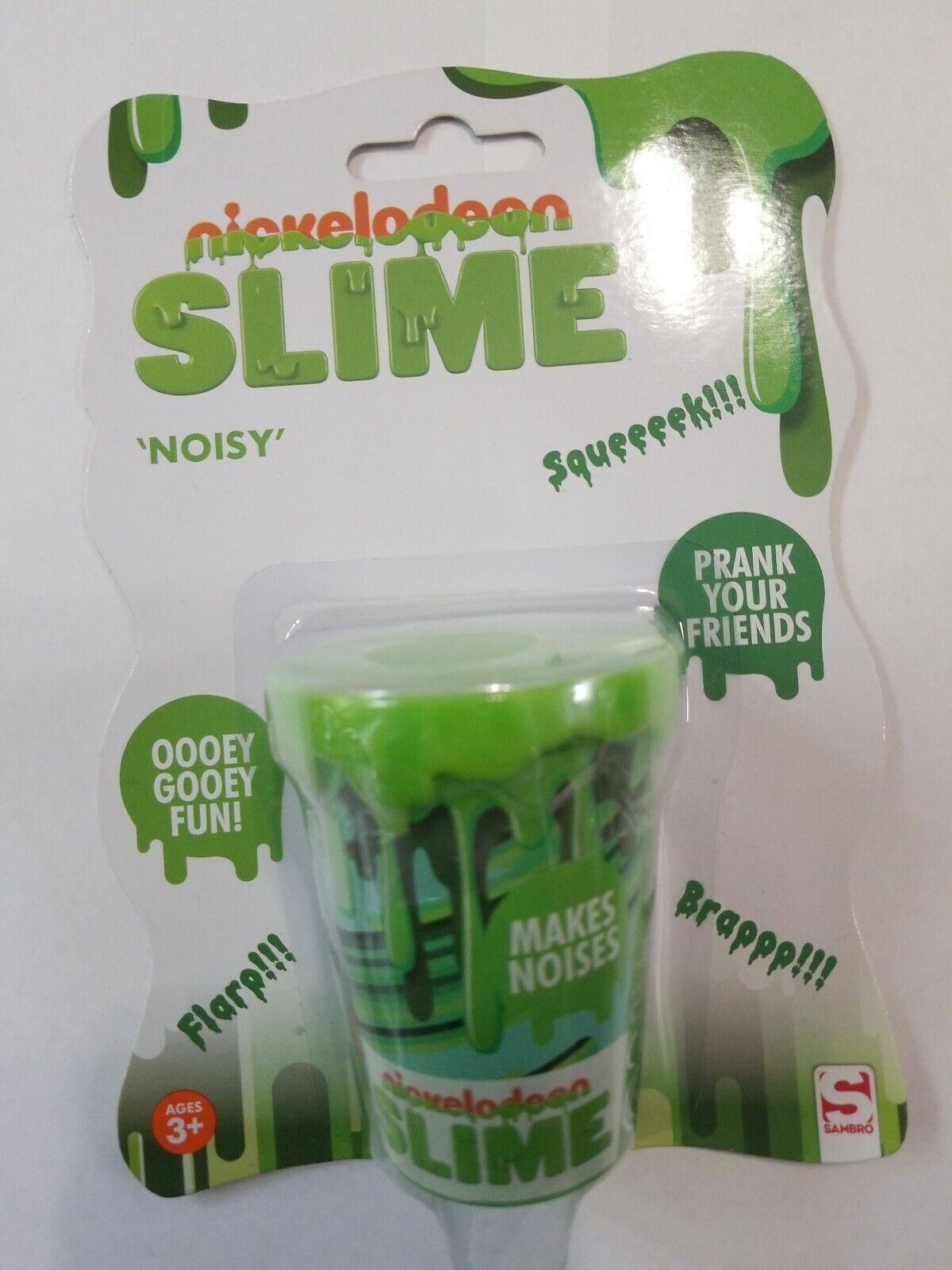 Nickelodeon Slime Neon Green Authentic Brand New Factory Sealed