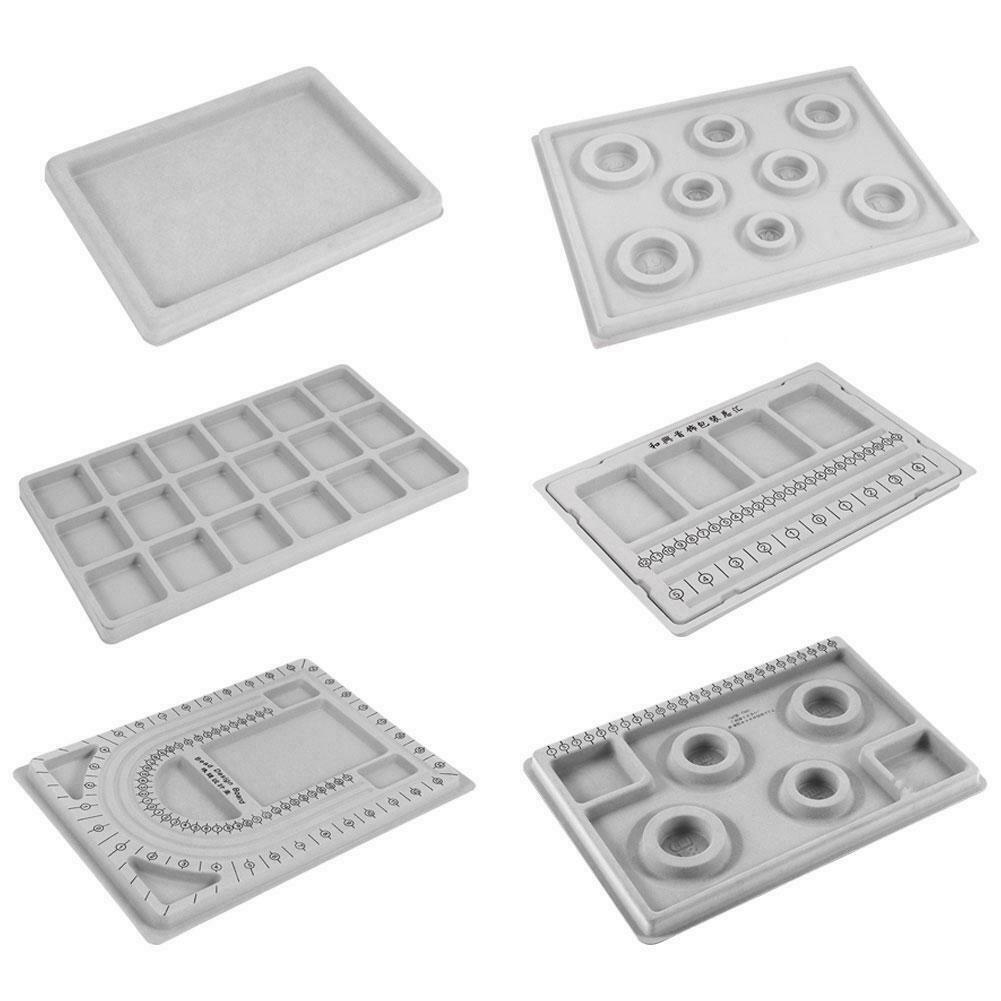 Plastic Bead Design Board Plastic Tray Gray 1 Pcs