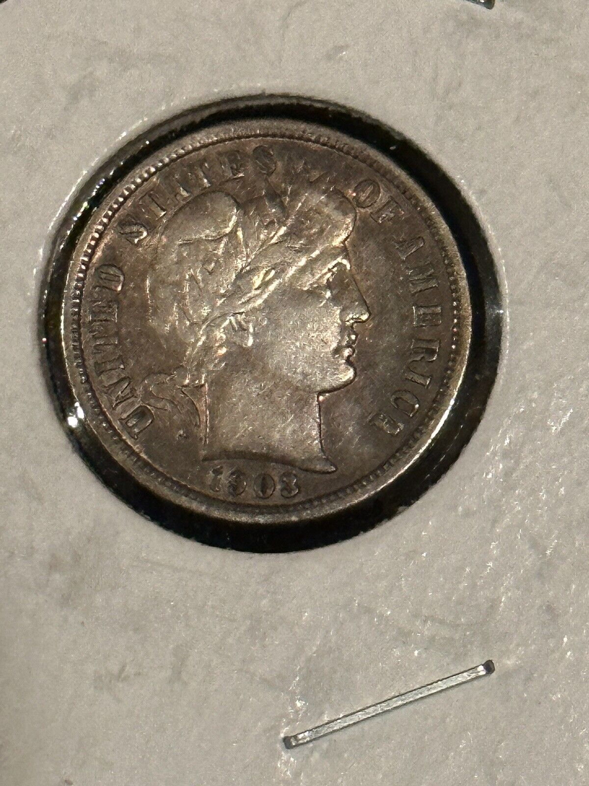 1903-o Barber Dime Silver Coin