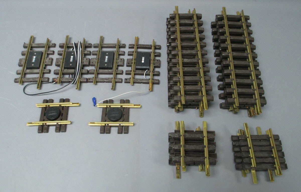 Lgb G Scale Assorted Straight & Curved Track Sections [28] Ex