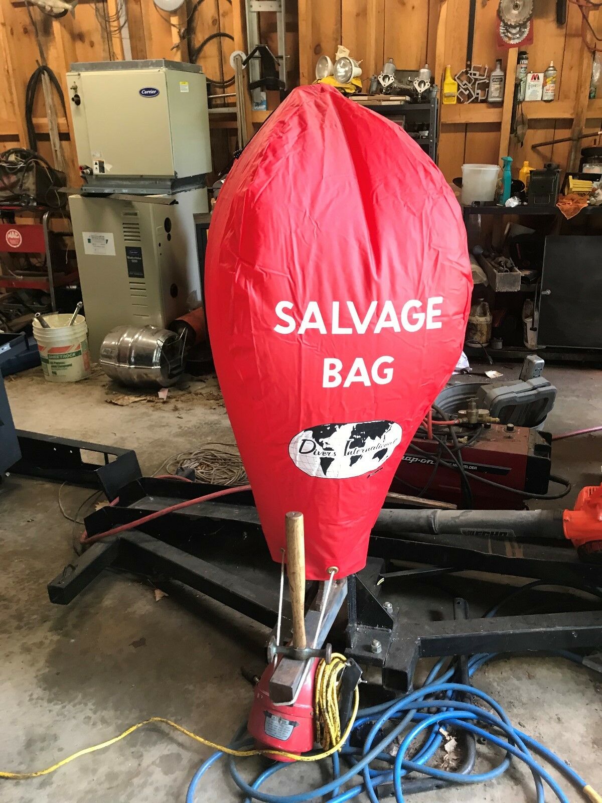 Scuba Lift Bag Salvage Recovery