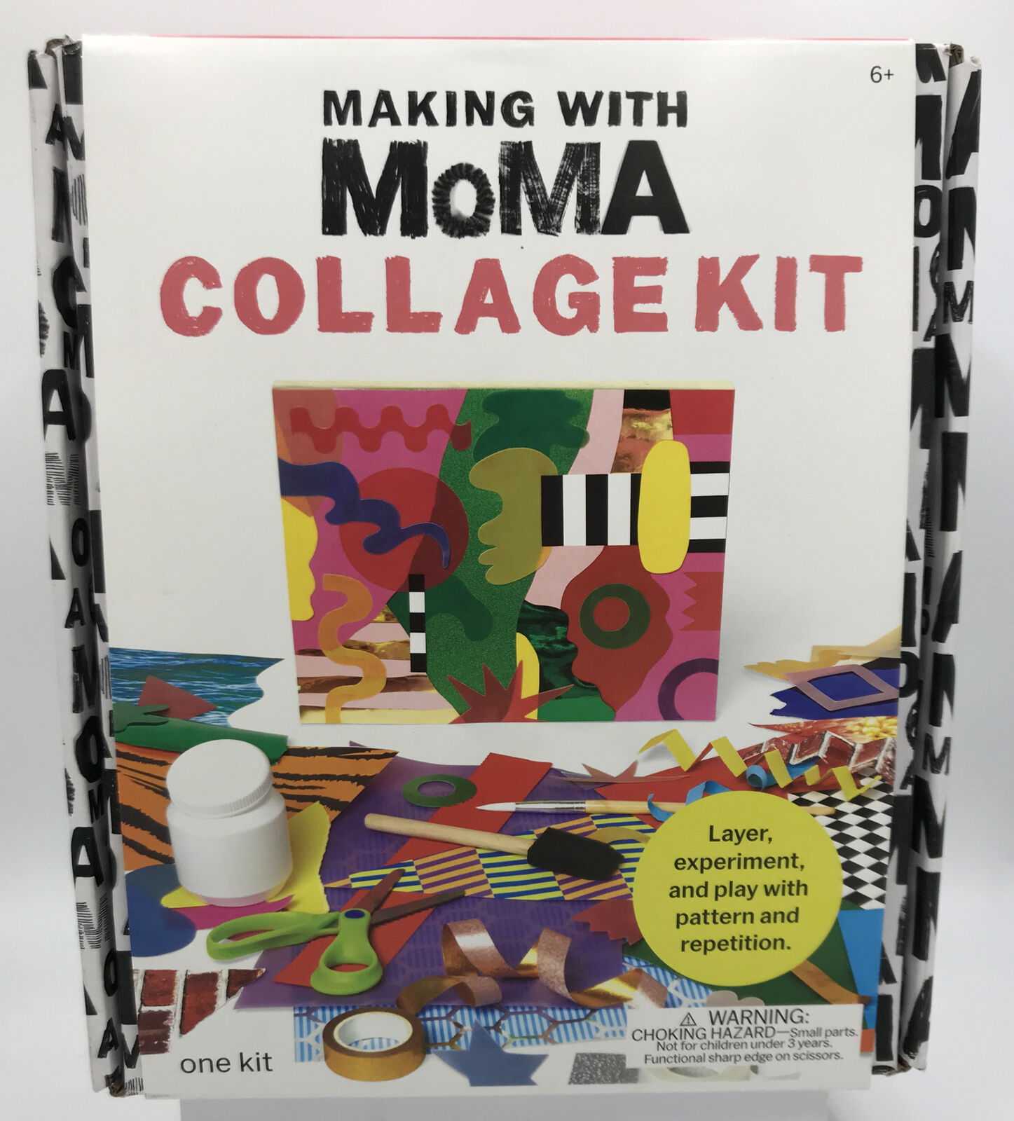 Brand New! Making With Moma Collage Kit By Kid Made Modern Ages 6+