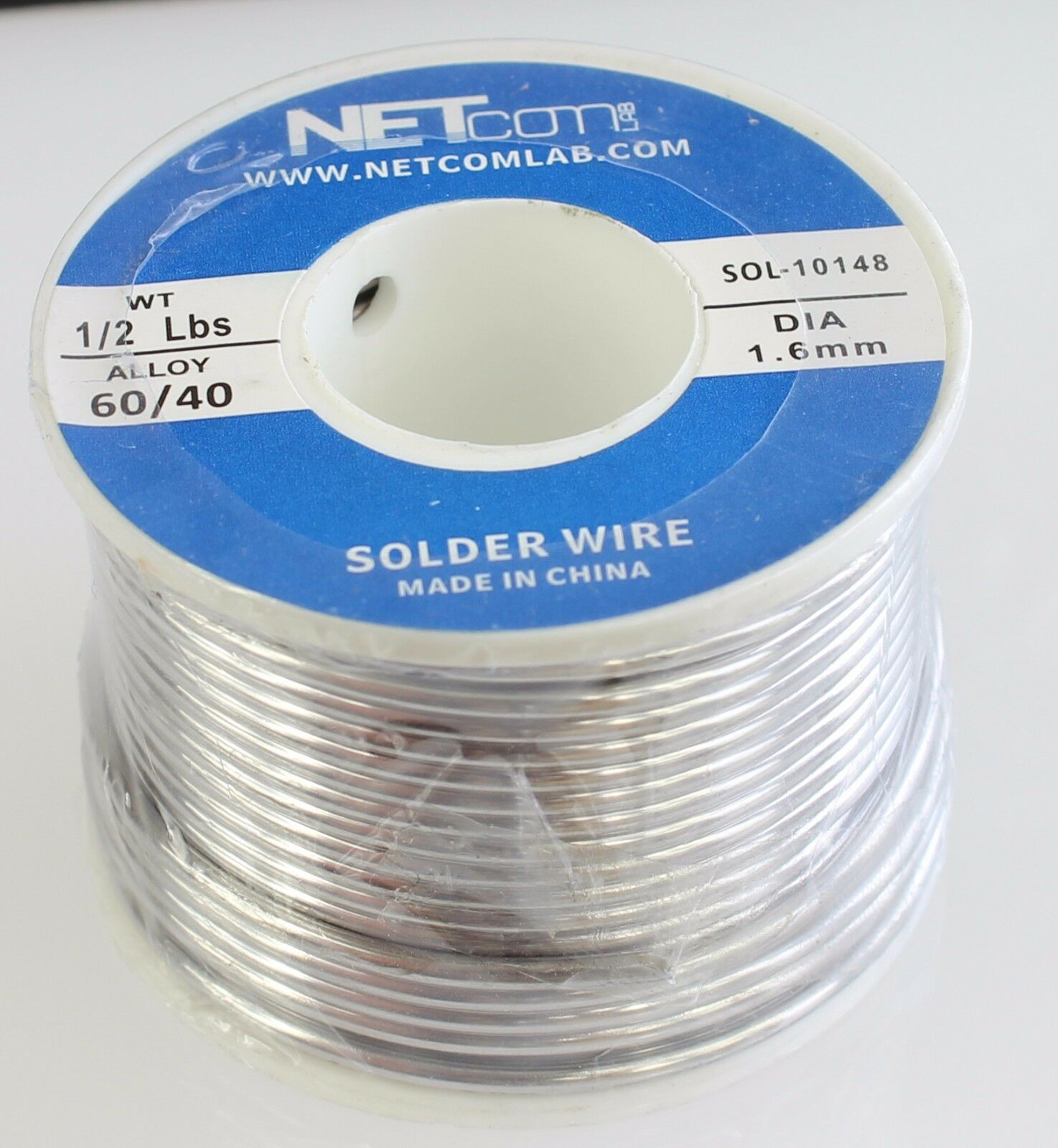 60/40 1.6mm 1/2lbs Tin Lead Rosin Core Solder Flux Soldering Welding Iron Wire R
