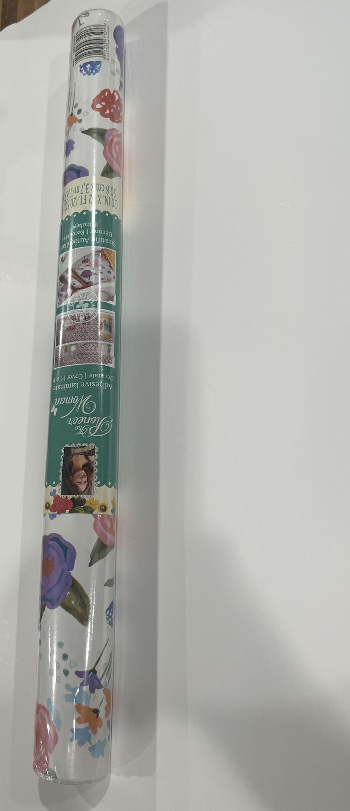 Pioneer Woman Pastel Floral Adhesive Laminate Drawer Shelf Liner 20"x12' New!