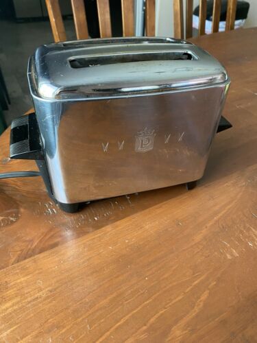 Mcm Vintage Retro Toaster By Lady Price Stainless Steel Series #5603