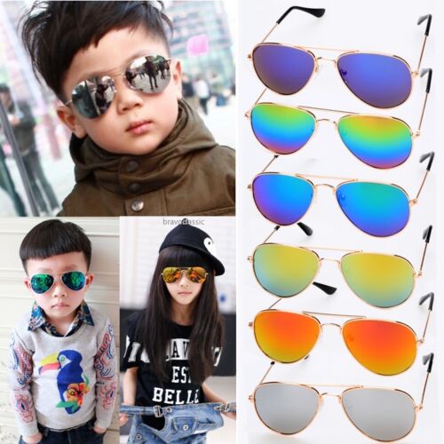 New Fashion Kids Baby Boys Girls Children Classic Sunglasses Outdoor Glasses