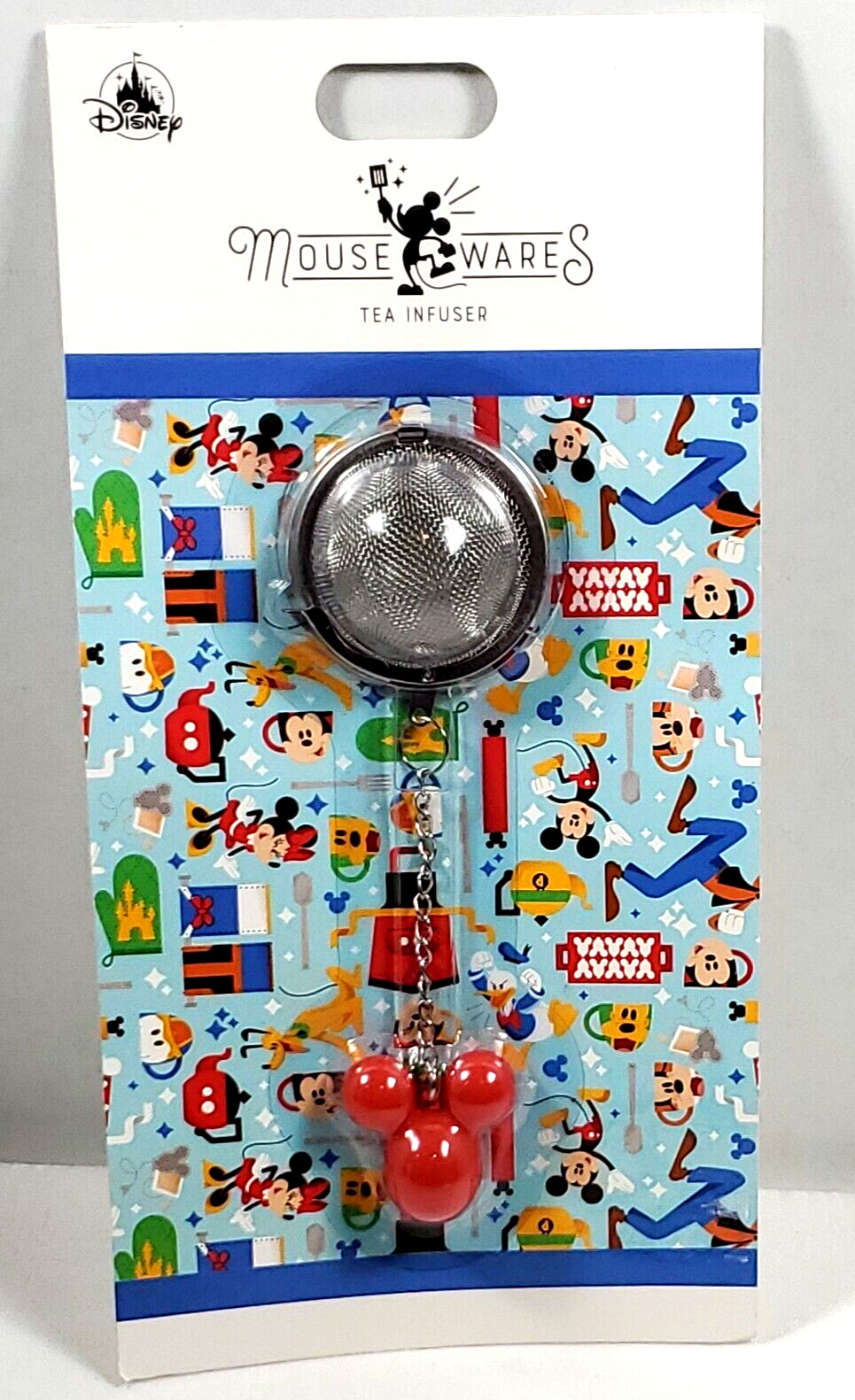 Disney Parks Mouse Wares Tea Infuser Ball Mickey Ears Icon New