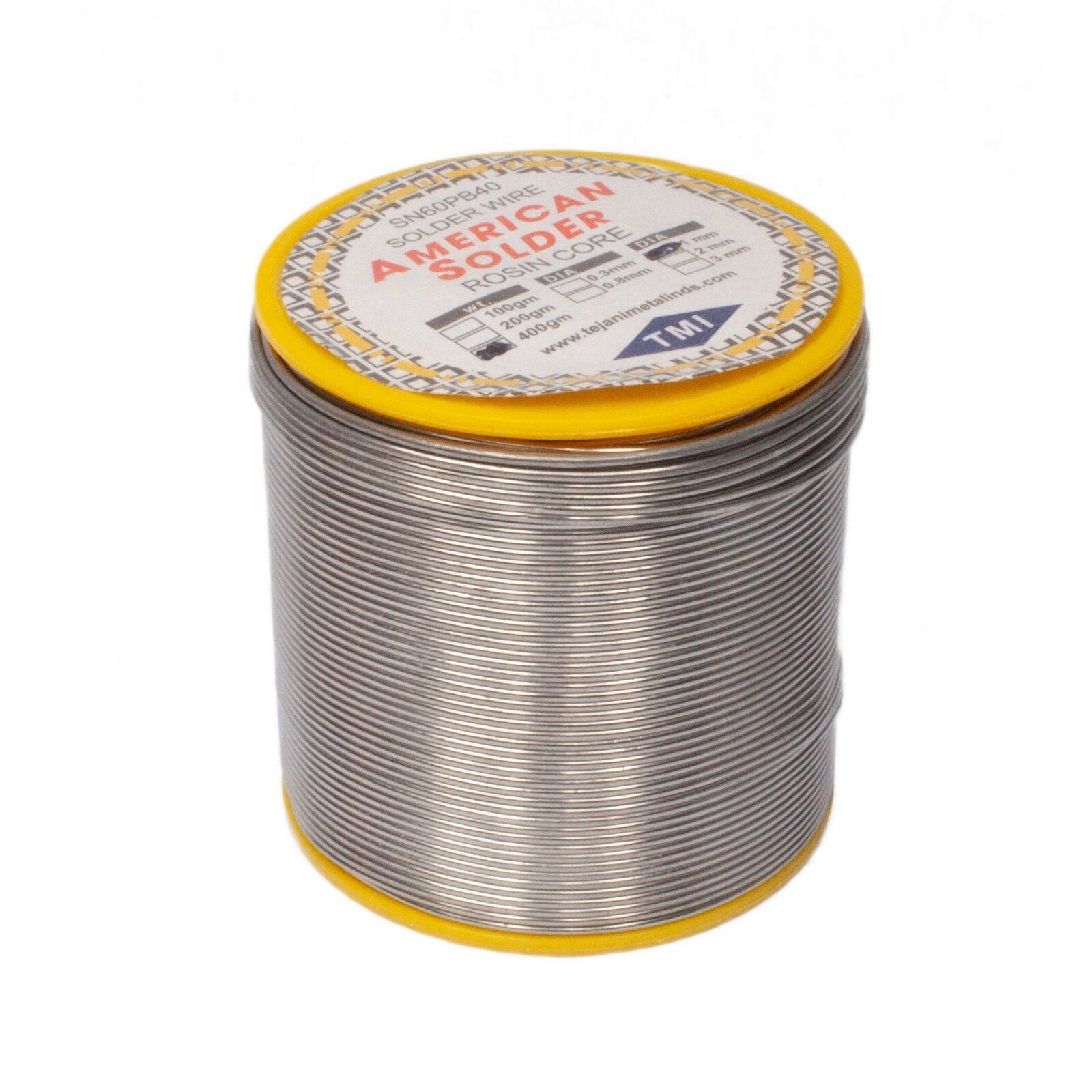 New 400g 1mm 60/40 Tin Lead Solder Rosin Flux Wire Roll Soldering New