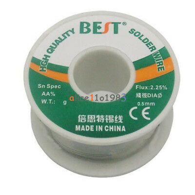 A Roll Of  Tin Rosin Core Solder Soldering Wire 100g 0.5mm