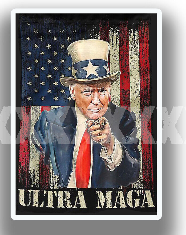 Ultra Maga Decal Sticker Funny Trump Sticker - Fjb - 2024