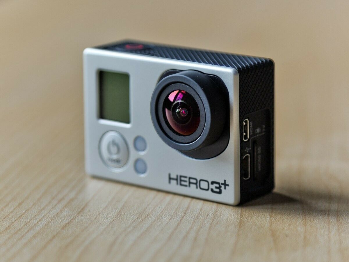 Refurbished Gopro Hero 3+ Plus Black 4k 12mp Hd Sport Action Camera Camcorder Us