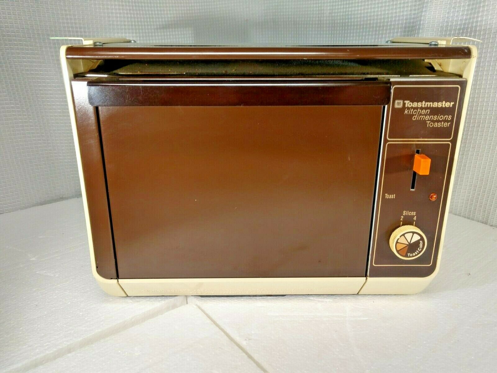 Vintage Toastmaster Model 785 Under Cabinet 4 Slice Toaster