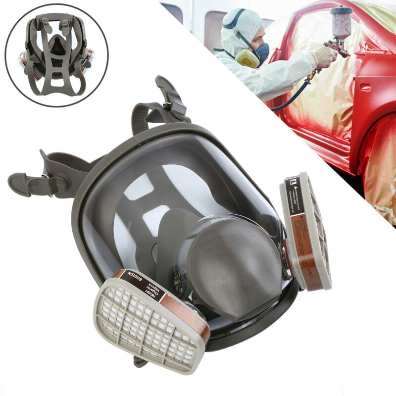 15 In 1 Gas Mask Facepiece Respirator For Painting Spraying Similar For 6800