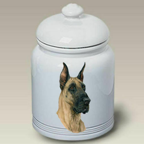 Great Dane Ceramic Treat Jar Lp 45020