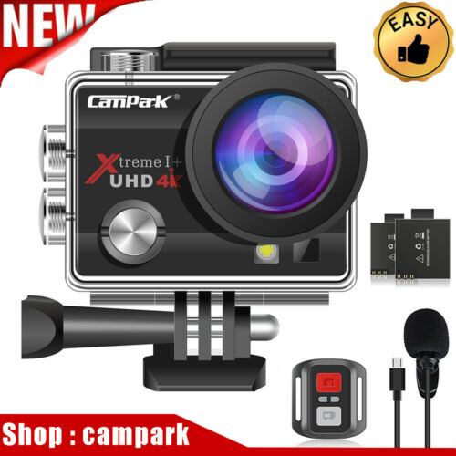 Campark 4k 20mp Wifi Eis Sport Action Camera 1080p Hd Waterproof Video As Go Pro