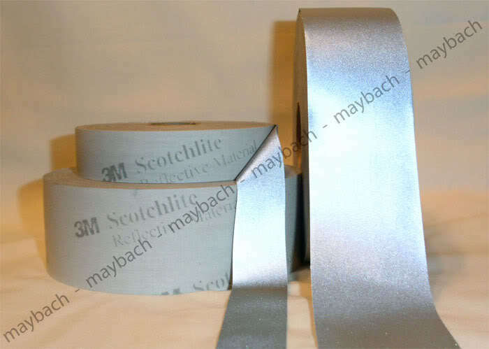3m Silver Reflective Tape 8910 Sew-on Motorcycle 6 Inch 6”