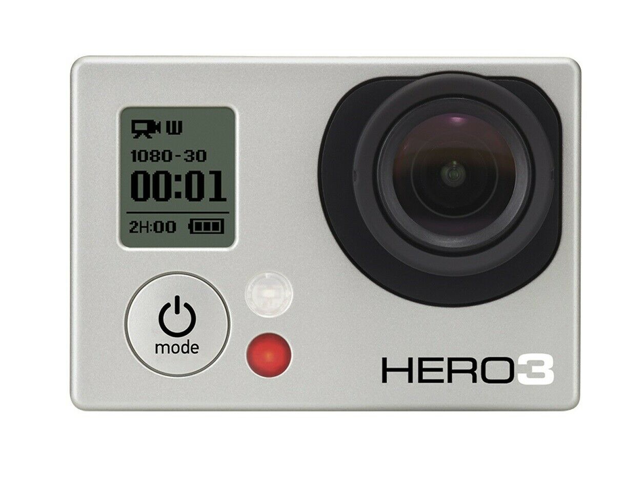 Used Gopro Hero 3 White 1080p 5mp Hd Sport Action Digital Camera Camcorder Wifi